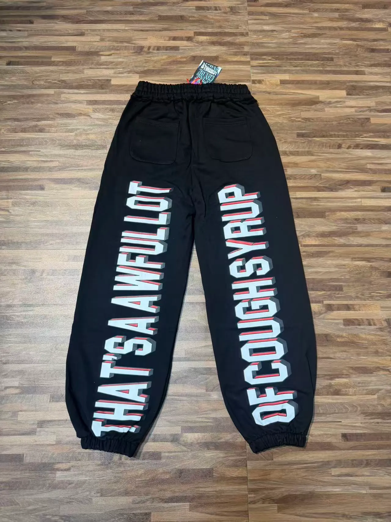 C # Black ｜ THAT'S A AWFUL LOT OF COUGH SYRUP In Stock Same Style. （fabric): 100% Sizes（size）：S-M L X L （colour）： Black ：3330# ｜ ：（fabric）： 100% Sizes（size）：S-M-L-XL （couour）： Black 👉 👉